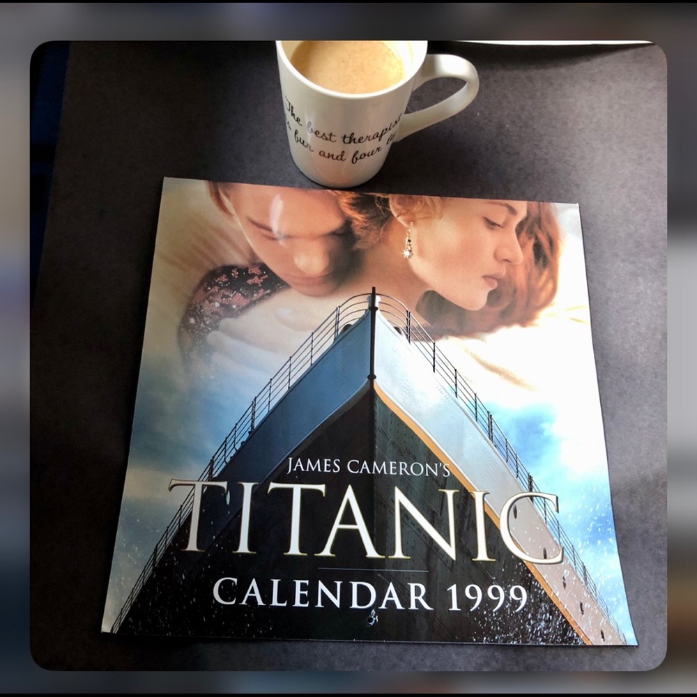 1999 unmarked lightly used TITANIC calendar